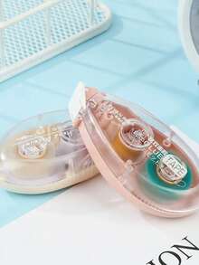 1 cuộn băng dính hai mặt, vật tư làm sổ lưu niệm, băng dính thủ công, băng dính hai mặt dùng cho sổ lưu niệm, vật tư làm nhật ký tại nhà/trường học/văn phòng (0,31 inch x 19,69 feet) - Nhiều màu - Xem 10