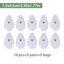 10 Modes 20 Intensity TENS Therapy Unit, Digital Rechargeable LCD Display Electronic Pulse Massager, Full Body Muscle Stimulator, Includes 10 Electrode Pads - Multicolor - View 12