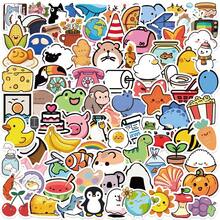 100PCS Cartoon Mini Animals Graffiti Stickers For Helmet Bicycle Hand Account Pencil Case Decals - 1 Set - View 13