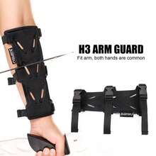 Traditional Recurve Bow Arm Guar Archery Accessory - Black - View 1