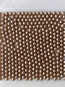 12/24/36/48颗金色、银色10毫米圆珠，适用于珠宝制作、DIY套装，可用于制作手链、耳环、项链和脚链。[厂家直销] - 彩色 - 查看 13