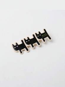 1个可爱卡通小狗发夹，侧刘海夹，鸭嘴夹发饰，发卡 - 彩色 - 查看 3