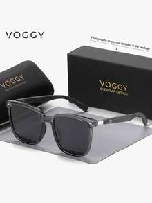 Kính trang trí phân cực TR kim loại nhẹ thời trang tối giản retro cỡ lớn của VOGGY, dành cho nam và nữ, thích hợp cho thể thao, lái xe, ngoài trời, đạp xe, câu cá, ngày lễ, du lịch, tiệc tùng, trang trí, quà tặng - Kiểu B - Xem 15