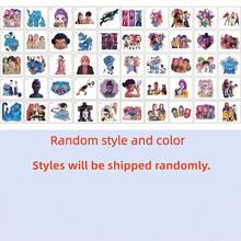 100pcs/4 Packs K-Pop Girl Group Theme Stickers, High-Quality Anime Stickers, Student Gifts And Party Supplies [Random Styles] - Multicolor - View 4