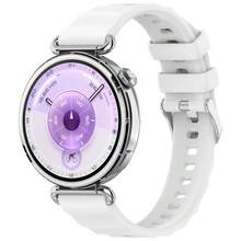 Correa de reloj deportiva de silicona de 18 mm compatible con Huawei Watch GT6 GT5 GT4 de 41 mm, accesorio de repuesto para smartwatch, fácil de instalar, suave y cómoda, duradera y de diseño a la moda - Multicolor - Ver 15