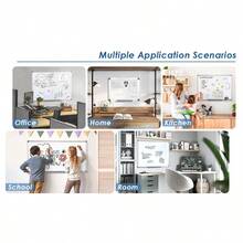 Magnetic Whiteboard Small Large White Board Dry Wipe Notice Office School Home - 600 X 400mm (60 X 40cm) - View 6