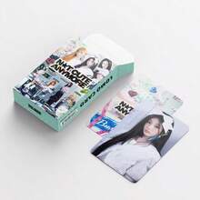 124张/92张 ILLIT 单曲专辑《NOT CUTE ANYMORE》小卡套装，包含 Lomo 卡、全息收藏卡、贴纸、双面高清小卡、书签 - NOT CUTE ANYMORE！ILLIT 成员小卡和贴纸全套收藏！ - 彩色 - 查看 5