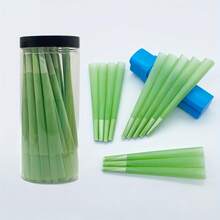 30/50/100/200支装彩虹预卷烟锥 - 特大号 109mm 彩色卷烟纸，带过滤嘴和装填漏斗 | 完整烟锥填充套装，带来顺滑体验 - 查看 9