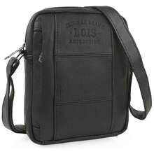 Lois Shoulder Bag 325419-01 For Man In Color Black - الأسود - مشاهدة 5