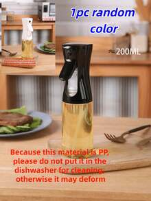 1pc PP Material Oil Sprayer. Please Do Not Put In Dishwasher To Avoid Deformation Affecting Use. When Using This Oil Sprayer In Winter, Note That High-Density Fats (Such As Olive Oil) May Affect The Normal Use Of The Oil Sprayer. - View 14
