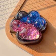 1 đồ chơi bóp 5x4 inch, đồ chơi mềm hình bàn chân mèo lớn, đồ chơi bóp giảm căng thẳng dễ thương, đồ chơi nhồi Pinata, quà tặng cho trẻ em và người lớn - Nhiều màu - Xem 6