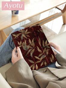 Ayotu Ốp lưng máy tính bảng và Kindle họa tiết vải Ba Tư và lá cây, tương thích với iPad thế hệ thứ 10, 11 inch/Air thế hệ thứ 4/Air thế hệ thứ 7/9.7 inch, tương thích với Samsung Galaxy Tab A9 Plus, Kindle (thế hệ thứ 11 - phiên bản 2024) (6 inch), Kindle Paperwhite thế hệ thứ 12 2024. Đây là món quà Giáng sinh tuyệt vời với họa tiết trang nhã và đơn giản. - Nhiều màu - Xem 3