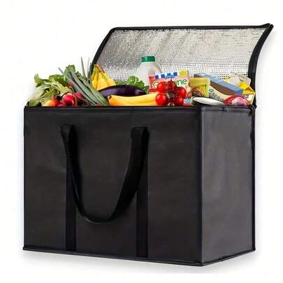 The Extra-Large Multifunctional Insulated Bag: Long-Lasting Insulation And Refrigeration To Keep Food Fresh