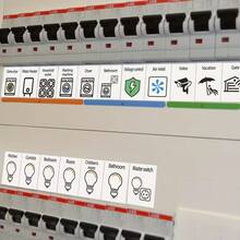 70pcs/Set Circuit Breaker Switch Labels - Electrical Box Collective Switch Identification - 70 Electrical Box Switch Stickers - View 4