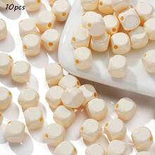 10mm Macaron Acrylic Diagonal Cut Square Beads DIY Mobile Phone Chain Necklace Bead Accessories Wholesale - Multicolor - View 11