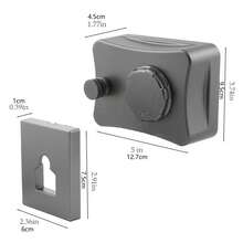 Retractable Invisible Clothesline, Indoor/Balcony Steel Wire Drying Rope, Bathroom Retractable Clothesline, Wall-Mounted Retractable Clothesline - Multicolor - View 7