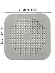 1pc Silicone Drain Plug, Suitable For Bathroom, Kitchen, Bathtub, Sink To Prevent Hair And Debris Clogging - Multicolor - View 15