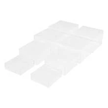 8pcs Modern Display Stands, Clear Food Risers For Buffet Table, Reusable Acrylic Pedestal Decoration For Cupcake - Transparente - Ver 4