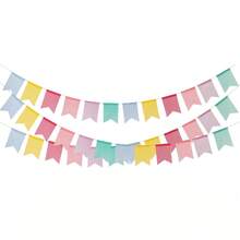 Bộ 12 lá cờ tam giác bằng polyester nhiều màu sắc, đa năng, thích hợp để trang trí nhà cửa và các dự án DIY, hoàn hảo cho đám cưới, sinh nhật, Ramadan, Eid Al-Fitr, Eid Al-Adha, Hajj, Tết Nguyên đán Hồi giáo, Ashura, Mawlid, Ngày Quốc khánh, Ngày Thánh Patrick, Lễ Phục sinh, Lễ hội Carnival, Giáng sinh, Halloween, Lễ Tạ ơn, Năm mới, trang trí sân vườn và nhiều dịp khác. Màu sắc bao gồm trắng, be, đỏ tía và kaki. - Cờ đuôi én giả làm từ sợi gai dầu - Xem 11