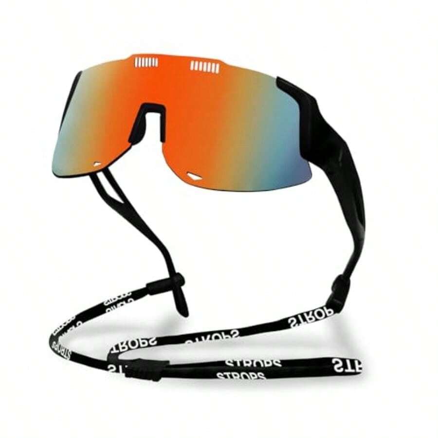 Sport Running Sunglasses For Women Men Professional Lightweight Cycling Glasses Mens Sunglasses Wrap Around Uv400 Protection For Baseball Beach Volleyball Softball Driving Fishing - As Pic - View 1