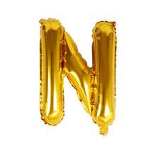 1 Pc Gold Custom Letter Balloons Kit 16Inch, DIY Phrase Banner For Wedding Birthday Party Supplies, A-Z Letters,0-9 Numbers(Gold) - Gold 16-inch Letter - View 25