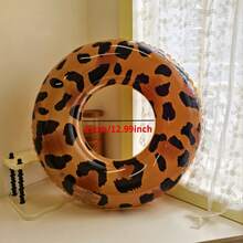 新款棕色豹纹泳圈，成人沙滩趣味豹纹泳圈，派对泳圈 - A - 查看 10