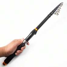 SEACHASER Cần câu cá mồi đa năng 1.8m-3.6m, chất liệu sợi carbon, thích hợp câu cá rô phi, cá chép cỏ, cá đen và các loài cá khác. - màu đen - Xem 10