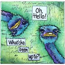 Animales que te observan - Troqueles de corte de metal, juego de sellos de goma transparente para manualidades de scrapbooking, estampado, troquelado, tarjetas de regalo, decoración del hogar y artesanía de papel - A - Ver 5