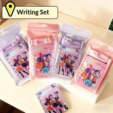 KPOP Demon Huntress Girl Group Stationery Set, High-Quality School & Office Supplies, Classroom Gift Pack - Stationery Set - View 1