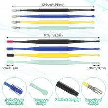 Silicone Ear Wax Removal Tool Reusable Soft Ear Cleaner Kit  Spiral Earwax Remover For Adults Kids And Elderly - 1 - Xem 3