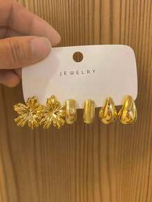 Women Earring Sets - Multicolor - View 3