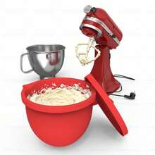 1pc Silicone Liner Pad, Suitable For Mixing Bowl With Lid Of Blender, Easy To Clean Mixing Bowl Liner. Kitchen Accessory, Dough Bowl, Fermentation Bowl! Blender Accessory! Kitchen Baking Supplies - Multicolor - View 2