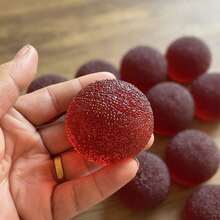Realistic Bayberry Waxberry Squishy Toy - Malt Sugar Texture Slow-Rise Sensory Fidget For Stress Relief & Relaxation - 1PC - 查看 1