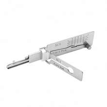 10pcs Professional Locksmith Tools, Lock Picking Training Tools, 2-In-1 Lock Pick Set - A - View 5