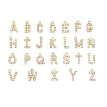 1件简约时尚圆形生日石妈妈字母吊坠金色不锈钢唇链项链，女士款 - 金黃色 - 查看 4