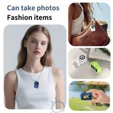 Reletech Wearable Mini Camera: 1080P HD Video, 0.96" IPS Screen, LED Fill Light, 17.5g Ultra-Light For Vlog & Travel - View 4