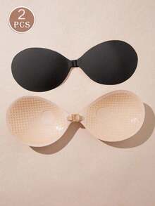 Áo ngực nâng ngực không dây có thể tái sử dụng, miếng dán nâng ngực silicon cài phía trước, miếng che đầu nhũ hoa vô hình, phụ kiện nội y nữ, phù hợp với váy, áo liền quần, váy cưới mùa hè. - Nhiều màu - Xem 23