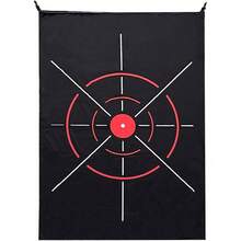 Thick & Durable Golf Practice Target Cloth, Outdoor Backyard Swing & Hitting Pad. High-Density Canvas Material, Tear-Resistant, Waterproof, Anti-UV, Long-Lasting. Precise Target Design For Accurate Aiming, Helps Improve Swing Posture. Foldable, Easy To Carry & Store, Simple Installation, Compatible With Various Golf Training Nets. - Multicolor - View 6