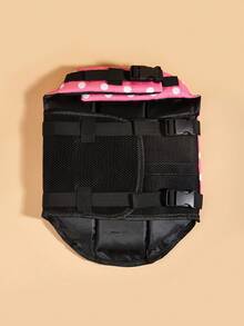 BONAPET Summer Pet High Buoyancy Adjustable Life Jacket, Cat & Dog Swimwear - Baby Pink - View 3