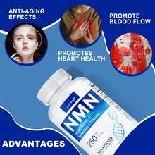 XEMENRY Nicotinamide Capsules 250mg - Anti-Aging, Skin Health, Supports Cell Repair And Growth, Reduces Wrinkles, Increases Skin Elasticity - 120pcs - 兩瓶更優惠 - 查看 5