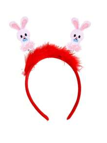 1pc Rabbit & Chick Egg Cartoon Party Cute ABS Plastic Easter Headband - Multicolor - View 13
