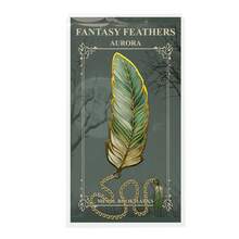 1pc Elegant Feather Design Metal Bookmark, Stationery Gift, School Supplies, Back To School Season - Multicolor - View 6
