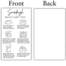 Sourdough Care Instruction Card/Business Card Size | Storage Tip Label Sticker Fermentation Starter | How To Package For Bread Baker Customers - A - View 5