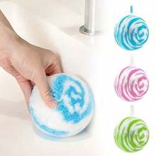 3/5pcs Soft Silicone Cleaning Balls, Creative Lint-Free Cleaning Tool For Bathroom Sink, Faucet, Household Use - Multicolor - View 3