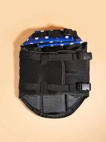 BONAPET Adjustable High Buoyancy Pet Life Jacket, Summer Swimming Vest For Cats & Dogs - Royal Blue - View 4