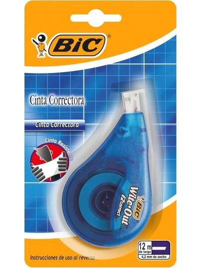 Correct Correction Tape, 39.3 Feet, 1-Count Pack Of White Correction Tape, Fast, Clean And Easy To Use Tear-Resistant Tape Office Or School Supplies