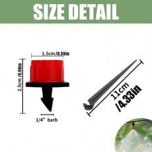 Garden Watering And Spraying System With Automatic Irrigation Tools, Including Adjustable Nozzle Drip Irrigation Device, Drip Irrigation Kit, Perfect For Gardens, Greenhouses, And Lawns - Irrigation Kit - View 5