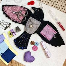 Ravens Keepsake Guardian Of Stitches Sewing Supplies - A - View 7