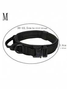 适用于中大型犬的重型战术犬项圈，采用手柄设计，便于控制，佩戴舒适。 - 彩色 - 查看 7