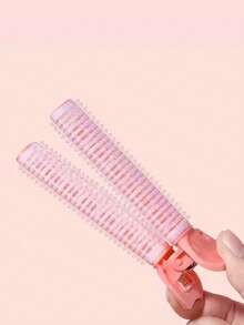 4/2pcs Fluffy Hair Volumizing Toppers, Seamless Hair Clips For Roots, Bangs & Hairline - Multicolor - View 3